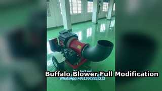 Modificação completa do soprador Buffalo com peças Foxpro