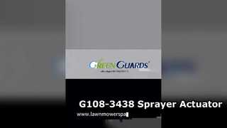 Atuador G108-3438 se encaixa no pulverizador de grama Toro Multi-Pro 1200/1250/5700-D