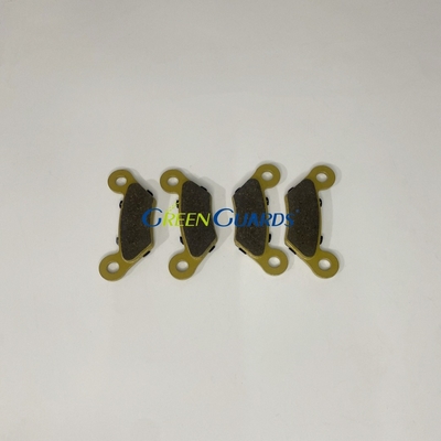 Peças de cortador de relva Kit de pastilha de freio GAM141182 Fits Deere Hpx 4x4 Xuv 620i 625i 825i 850 Gator