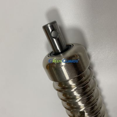 Peças de cortador de relva Roller - aço reparável ranhurado GAMT2977 Fits John Deere Utilidade profissional e cortador de relva