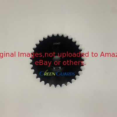 Peças para Equipamentos de Gramado Roda Dentada Dupla 32 dentes & 12 dentes G210407 Compatível com Espalhadores Millcreek 3100/3200 Turf Tiger