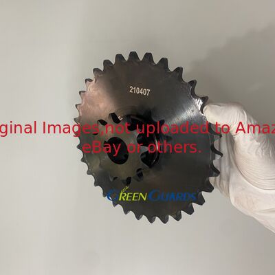 Peças para Equipamentos de Gramado Roda Dentada Dupla 32 dentes & 12 dentes G210407 Compatível com Espalhadores Millcreek 3100/3200 Turf Tiger