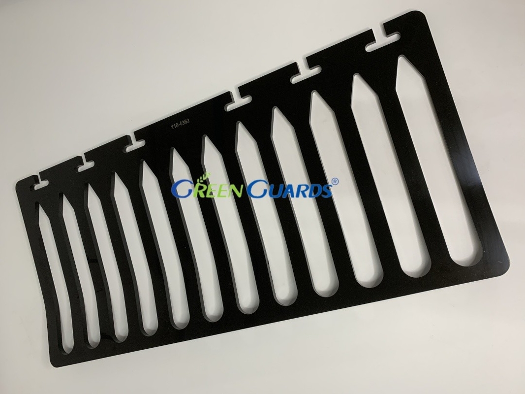 Peças de cortador de relva Proteção de relva - 4 Tine Long G110-4362 Acopla Toro ProCore Aerador
