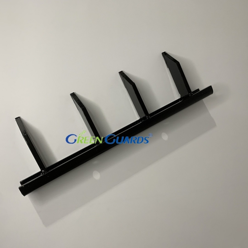 Peças de cortador de relva de suporte OEM Lâmina de escarificação - 4 dentes GAET10702 Fits Deere Bunker Rake
