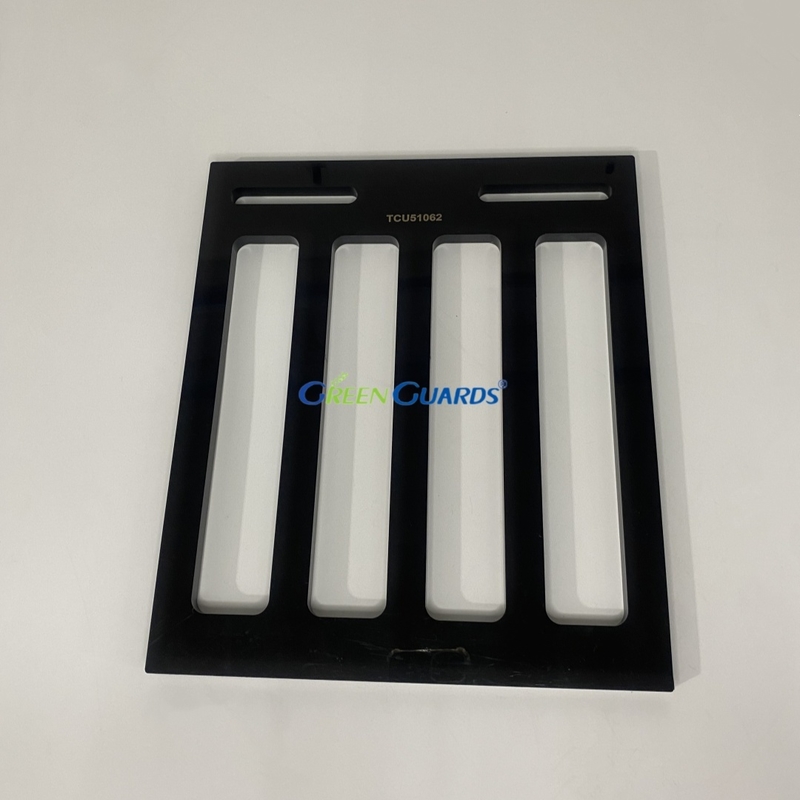 Protetor de Cortador de Grama, 4 Dentes Externos GTCU51062 Serve para Aeradores Montados em Tratores John Deere
