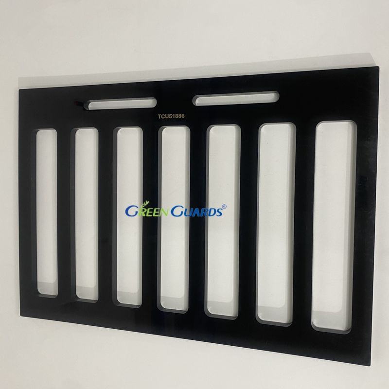 Protetor do Suporte da Lâmina do Cortador de Grama, 4 Lâminas Internas GTCU51886 Compatível com Aeradores Montados em Tratores John Deere